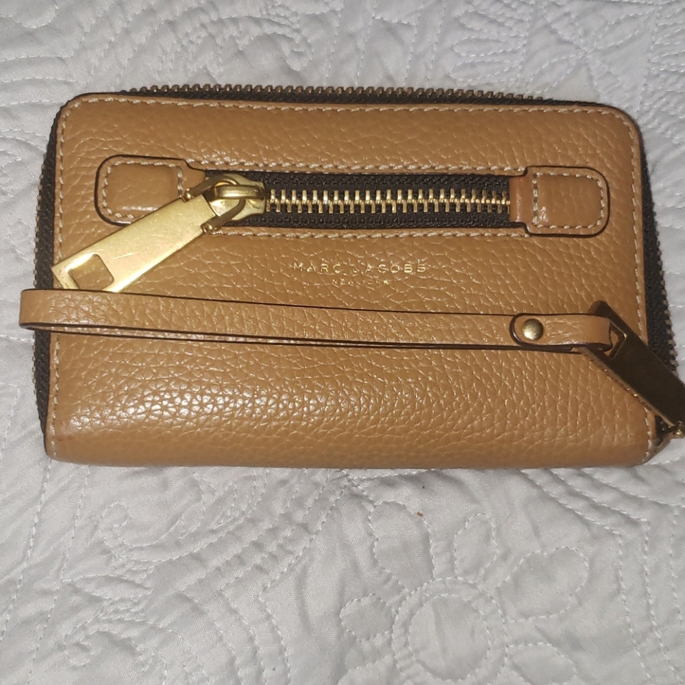 Marc Jacobs Gotham Leather Phone Wallet/Wristlet
